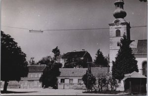 Croatia Zlatar u Kome 1944 Matija Gubec Vintage RPPC C189