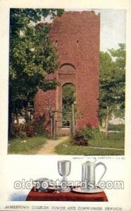 1907 Jamestown Virginia,  Worlds Fair Exposition Postcard