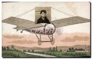 Postcard Old Child Jet