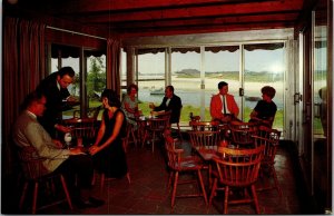 Vtg Kennebunkport Maine ME The Arundel Lodge Inn Dining Room Postcard