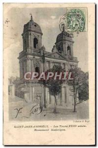 Old Postcard Saint Jean D & # 39Angely Tours