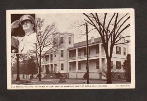 AR Arsenal Bldg General Douglas MacArthur Little Rock Arkansas Postcard Military