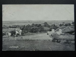 Scotland Angus JUSTINHAUGH Showing Bridge c1918 Postcard by Valentine