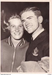 Ice Skater Couple , 1950-1960s