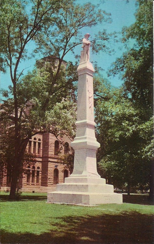 Greenville MS, Confederate Soldiers' Monument, Washington County Court House