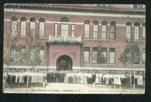 ABERDEEN SOUTH DAKOTA STATE NORMAL SCHOOL SD 1912 VINTAGE POSTCARD