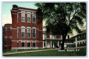 c1910's Hospital Scene Auburn New York NY Unposted Antique Postcard 