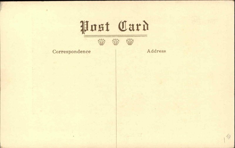 Winthrop centro Maine androscogging Lodge YMCA Training Camp c1915 Postal 