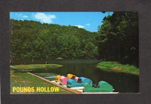 IL Pounds Hollow Recreation Area Harrisburg Illinois Postcard Shawnee Hills