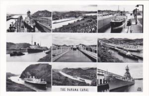 Panama Canal Multi View Real Photo