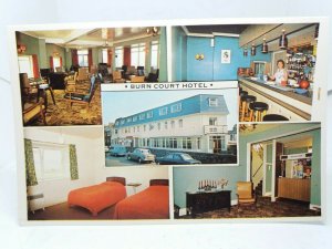 Burn Court Hotel Bude Cornwall New Unused Vintage Postcard 1970s 