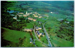 Postcard - Air View Of Colby College - Waterville, Maine