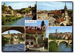 Modern Postcard Friborg