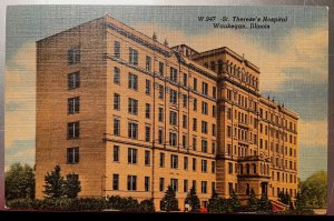 Vintage Postcard 11955 St. Therese's Hospital, waukegan, Illinois (IL)