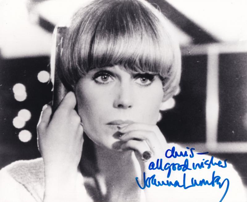 Joanna Lumley James Bond New Avengers 4x Photo 's Incl Hand Signed