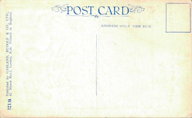 We're having a high time here! Diamond Comic Vintage Postcard 07.45