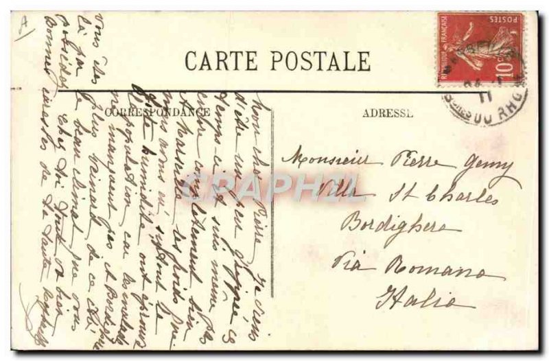 Old Postcard Curtiss Airplane Jet Aviation