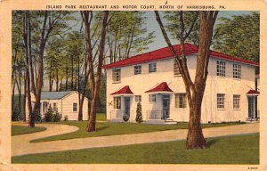 Island Park Restaurant and Motor Court north of Harrisburg - Harrisburg, Penn...
