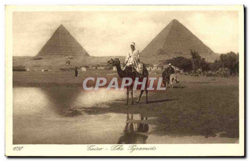 Postcard Ancient Egypt Egypt Cairo The Pyramids