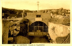 Tunisia - Carthage. Chapel Ampitheatre