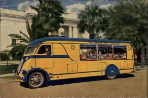 Beech-Nut Circus Bus Colorful Advertising Postcard