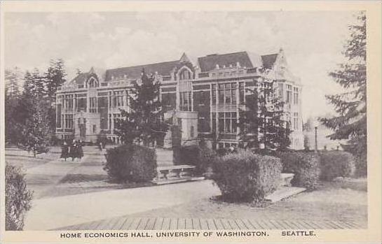 Washington Seattle Home Economics Hall University of Washington Albertype