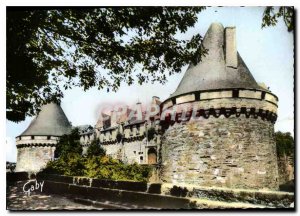 Old Postcard Pontivy Morbihan Le Chateau