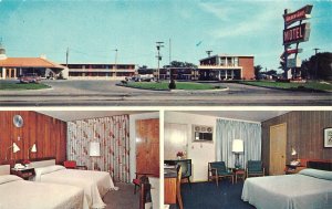 Southgate, MI Michigan  GOLDEN GATE MOTOR LODGE Roadside Motel WAYNE CO Postcard