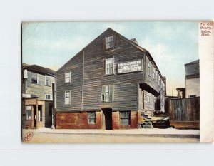 Postcard The Old Bakery, Salem, Massachusetts