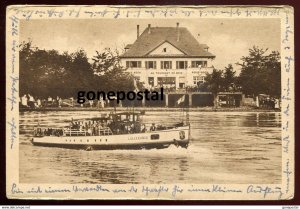 dc1330 - FRANCE Strasbourg- Neuhof 1934 Restaurant Au Tournant du Rhin.