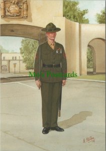 Military Postcard - United States Marine Corps - Drill Instructor  RR11097