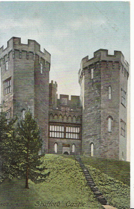 Staffordshire Postcard - Stafford Castle - Ref 5131A