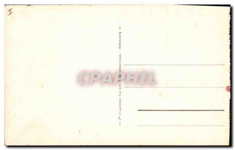 Old Postcard Dieppe old castles (north west fa?ade)