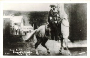 Soapy Smith Skagway Alaska Outlaw 1898 Real Photo RPPC / 2R4-68