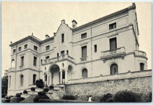 Postcard - Residence of E. and D. Alvarez de Castro - Llansa, Spain