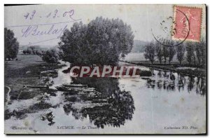 Old Postcard Saumar The Thouet