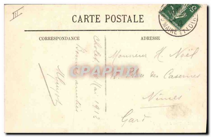 Old Postcard Folklore Types & # 39enfants Sablais