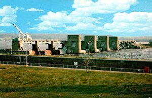 Iowa Bellevue Lock and dam No 12 Across Mississippi River