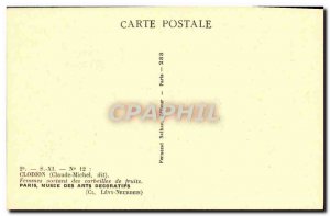 Old Postcard Clodion Women Wearing The trays Fruit Paris Musee Des Arts Decor...