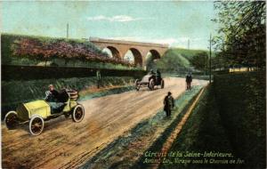 CPA Circuit de la SEINE-Inferieure Avant EU - Virage sous le Chemin (349213)