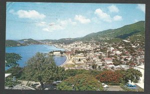 DATED 1963 PPC CHARLOTTE AMALIE (ST THOMAS) VI CAPITOL VIEW & BAY