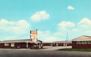 Coach Inn Motel - Watonga, Oklahoma Postcard