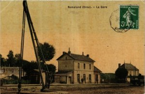 CPA AK Remalard - La Gare (259149)