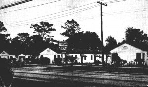 Florida Jacksonville Downtown Motor Court & Apartments 1952