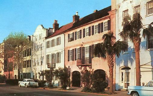 SC - Charleston, Rainbow Row