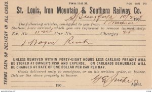 SPRINGFIELD , Missouri , 1908 ; St. Louis, Iron Mountai & Southern Railway Co