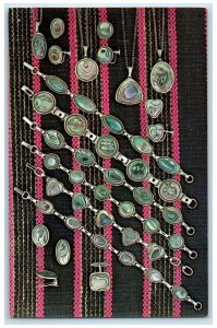 Genuine Abalone Pearl Jewelry By Hoffman Price Per Dozen Advertising Postcard