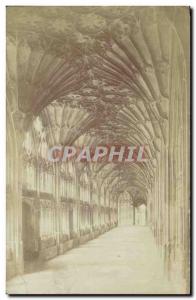 Postcard Old Westbury on Severn Cathedral Cloister