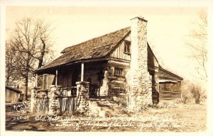 RPPC, Old Matt's Cabin from Shepherd of the Hills , Branson MO,Old Post Card