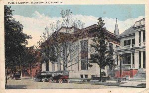 Public Library Jacksonville Florida 1926 postcard